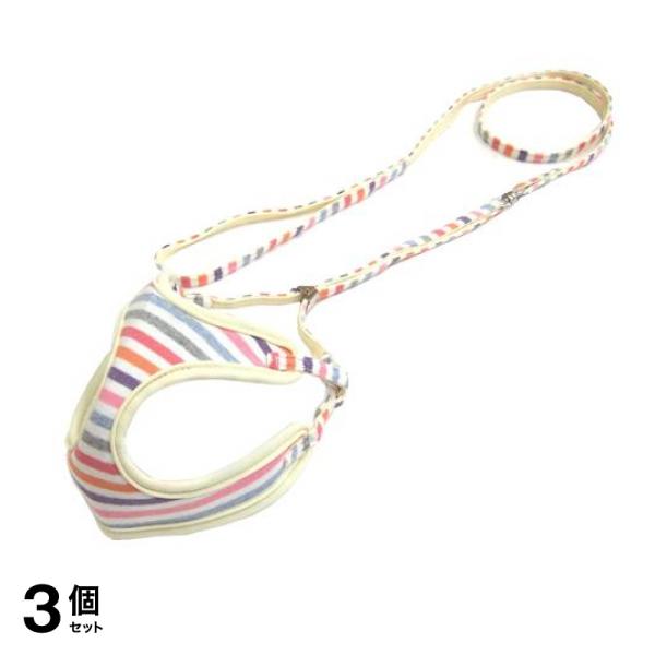 岡野製作所 ストライプ ソフトハーネスリード SS マルチホワイト 1個入 3個セット