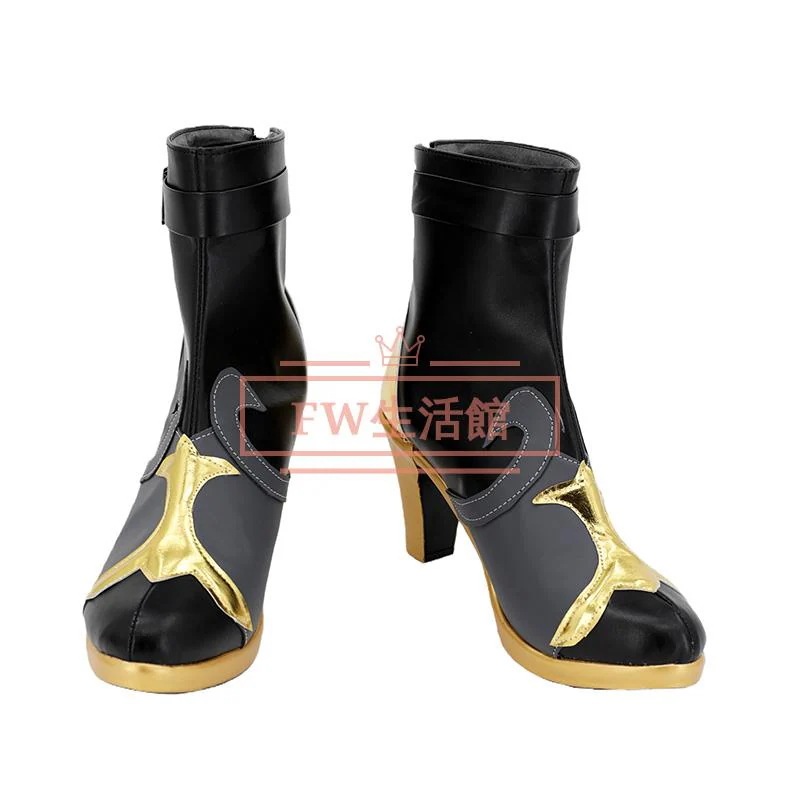 原神 げんしん 風 ヌヴィレット Neuvillette コスプレ 靴 ブーツ 道具小物 cos靴 cosplay 仮装 変装 コスチューム 撮影 祭り