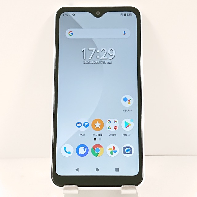 arrows We FCG01 au ホワイト 送料無料 本体 c12738