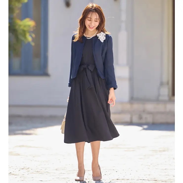 洗える！ロングワンピセレモニースーツ