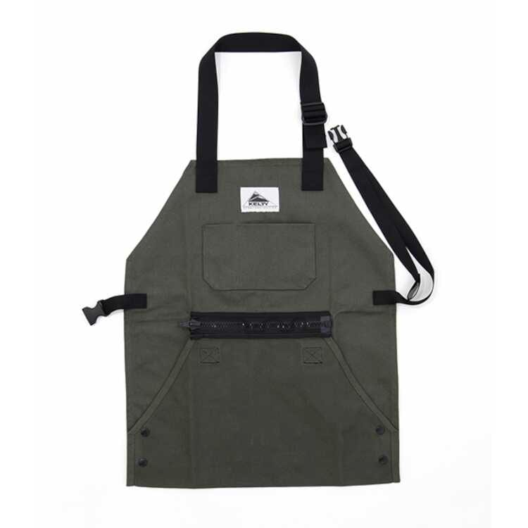 キャンピングエプロン2.0 オリーブ フリー #32594016-OLIVE