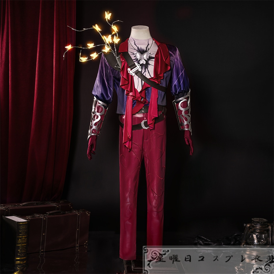 『一部在庫あり』 第五人格 Identity V 傭兵 ナワーブ・サベダー UR衣装 Man in Red 赤服の人物 コスプレ衣装 コスチューム