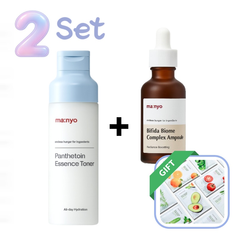 パンテトインエッセンストナー200ml＋ビフィダバイオームコンプレックスアンプル50mlセット 保湿化粧水.美容液.低刺激.韓国コスメ.スキンケア.毛穴ケア.ハリツヤ.敏感肌OK.Qoo10人気.ベタ