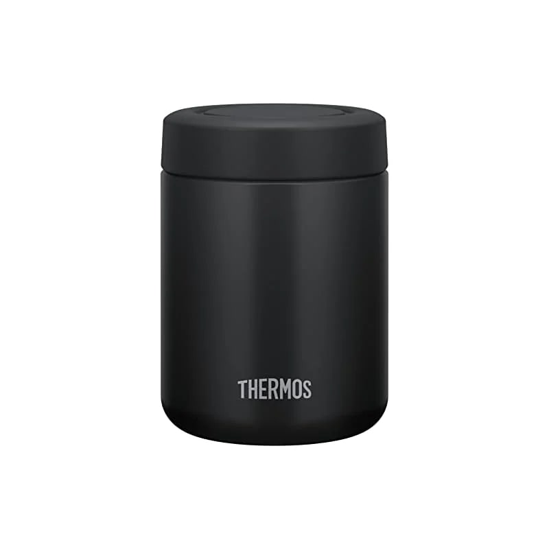 【即納】サーモス 真空断熱スープジャー 500ml ブラック スタンダードモデル 保温保冷 お手入れ簡単 口当たりがやさしい丸口設計 JBR-501 BK
