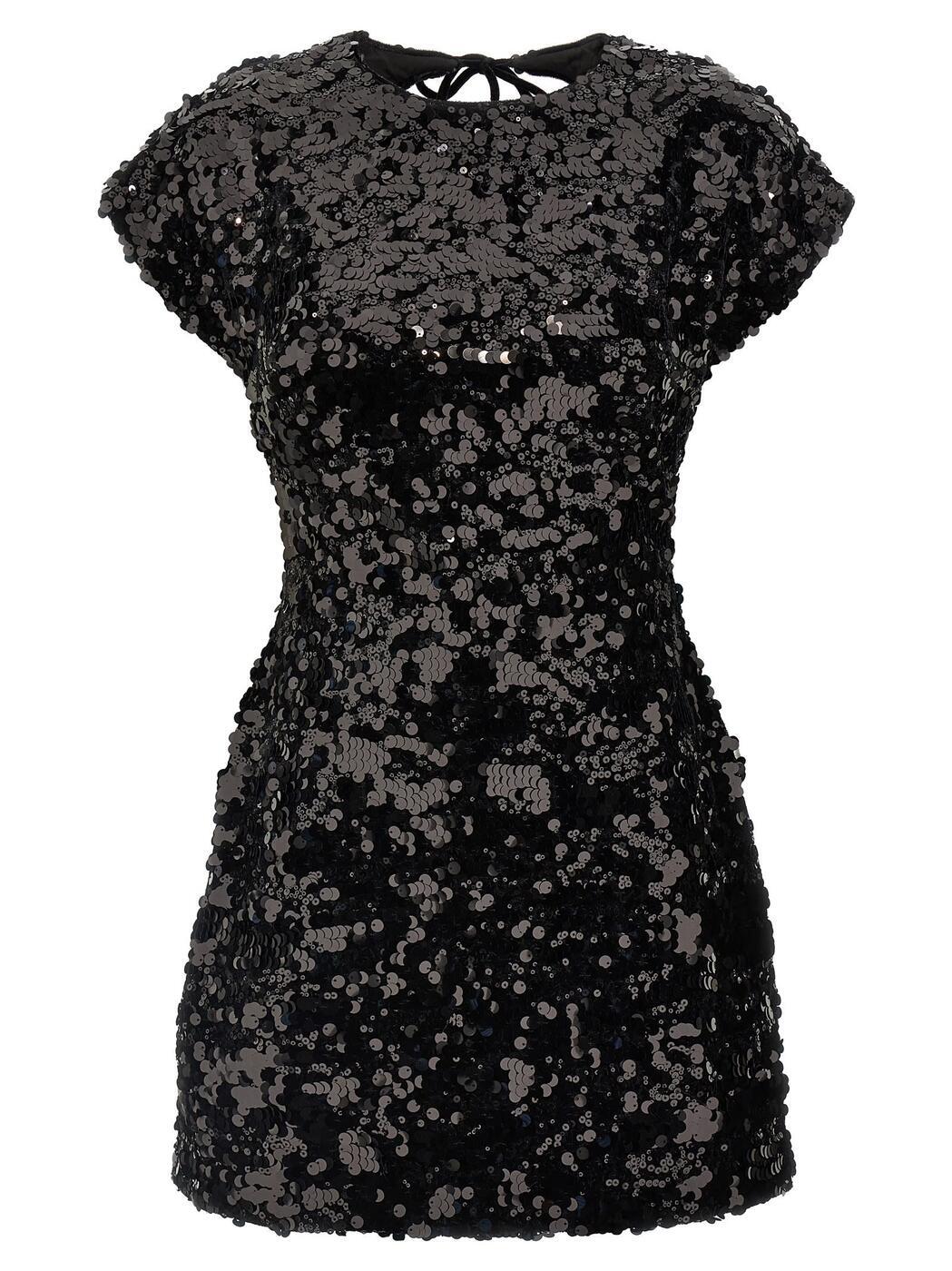 T4045_099 ブラック 春夏2025 ドレス レディース ia