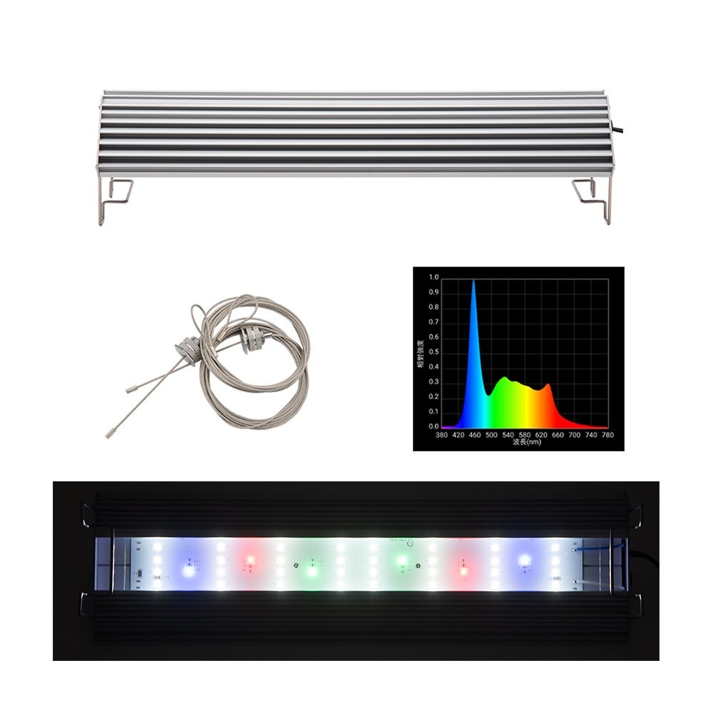 アクロ　ＴＲＩＡＮＧＬＥ　ＬＥＤ　ＧＲＯＷ　Ｐｒｏ　４５０　４４５０ｌｍ　水草育成　水槽ライト　アクアリウム　照明　ＣＲＣ10―15―10―30―10