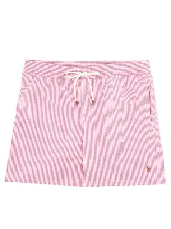 POLO RALPH LAUREN Men Swim Pants 710957784 500RESORTROSESTRIPE PINK
