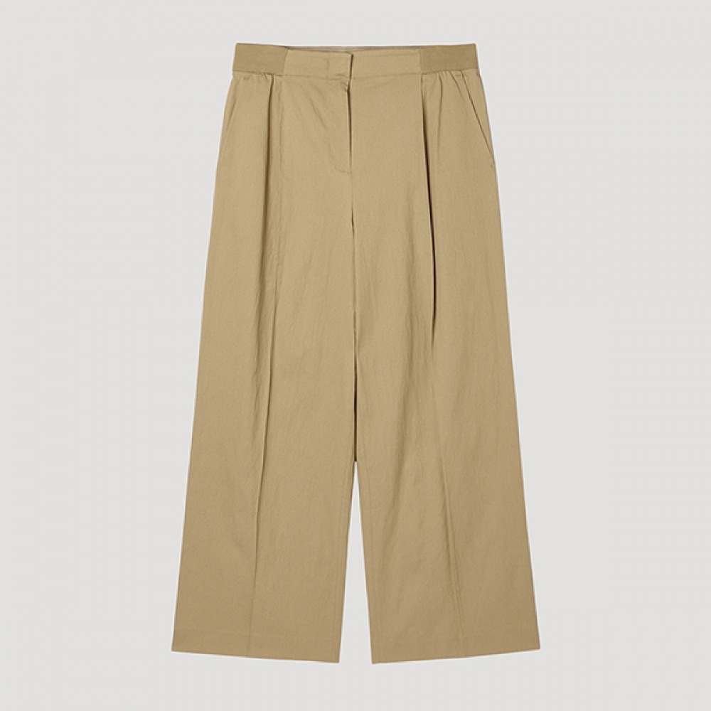 [Shes Miss] ワンタックヒドゥンバンディングワイドパンツ_swwslp21160_CA