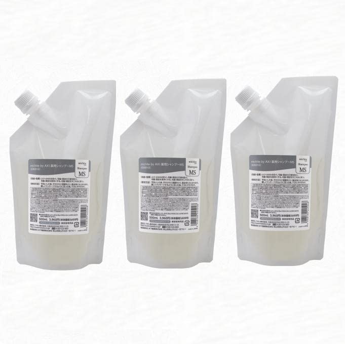 【３個セット】クオレ michite（ミチテ）AXI薬用シャンプーMS 500ml （詰替用）