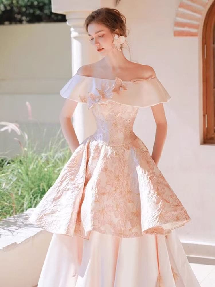 ウェディングドレス 新作 高級感 ロングワンピース 結婚式 花嫁 成人式 お呼ばれ ウェディング 演奏会 二次会 パーティードレス 前撮り ワンピース ロングドレス