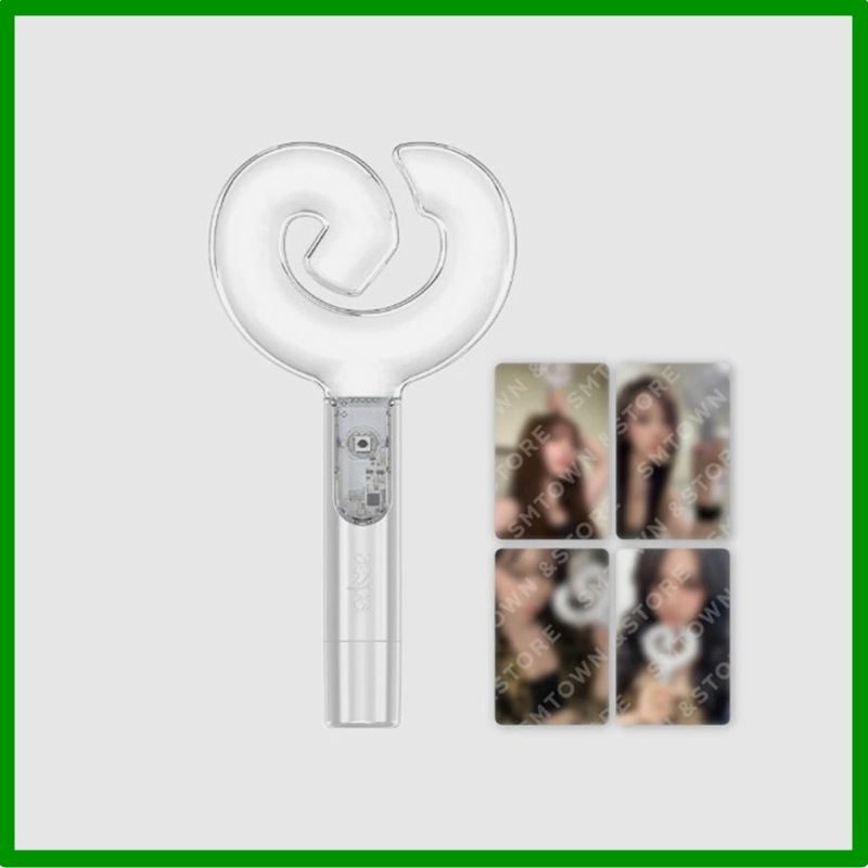 【公式】 aespa ペンライト OFFICIAL LIGHT STICK VER.2 ＋トレカ付き 正規品