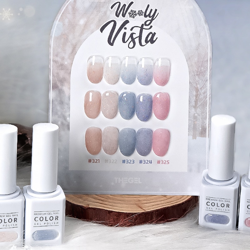 [THE GEL] 【WOOLY VISTA 】エディション5色- ベルベットグリッター