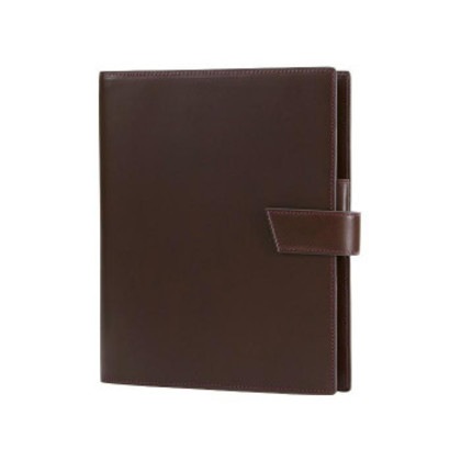 ASHFORD アシュフォード システム手帳 ストラーダ A5 19mm hock ブラウン 3101-022