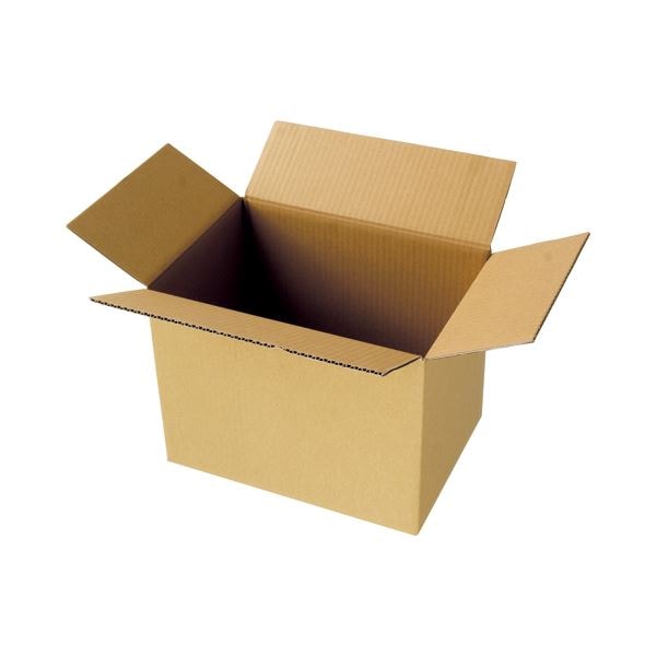 TANOSEE 無地ダンボール箱 B4（S）サイズ 高さ295mm 1セット（30枚：10枚3パック）