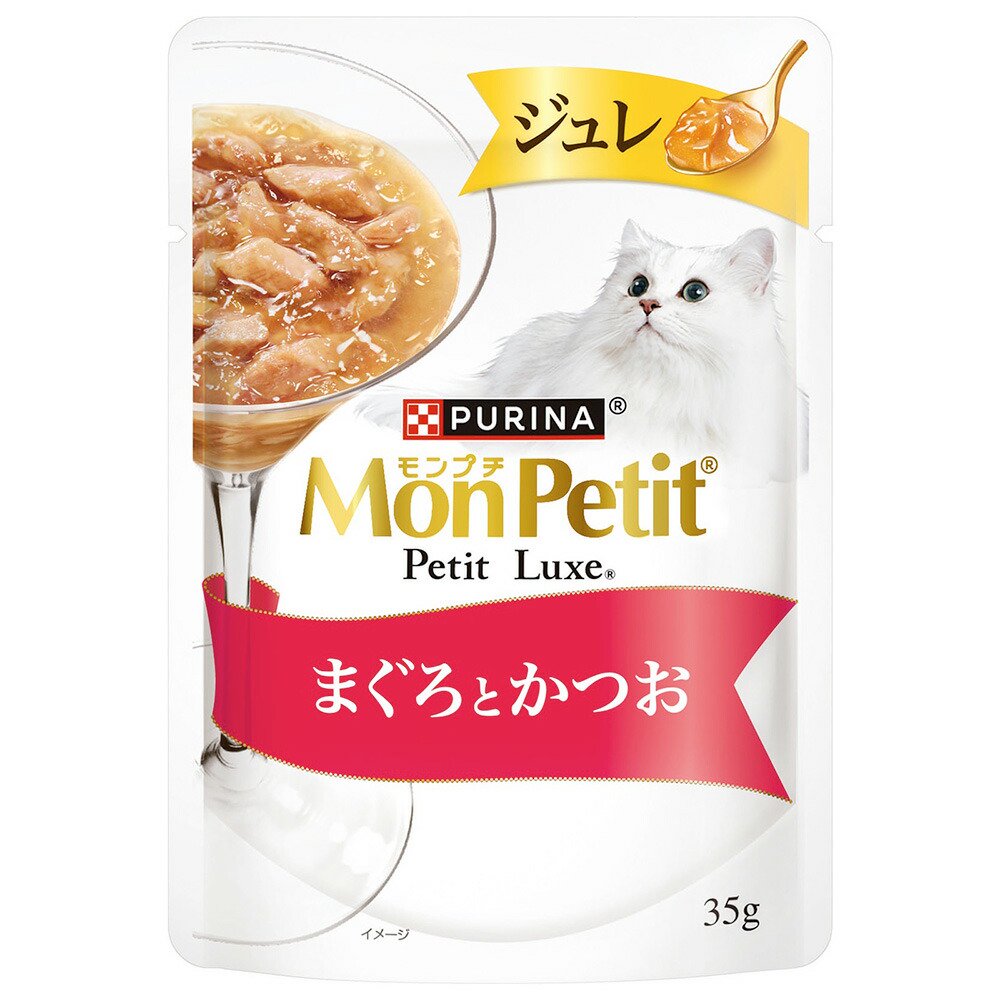 プチリュクス　ジュレ　まぐろとかつお　３５ｇX４８　ＣＲＣ35―20―75―10―51