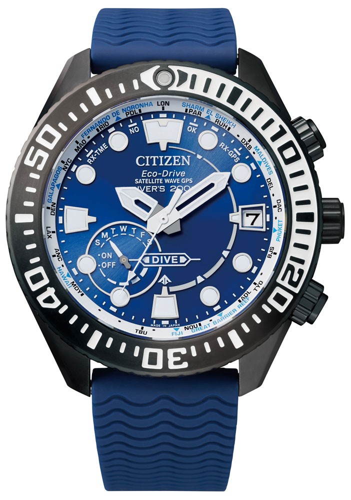 シチズン 【国内正規品】プロマスター　MARINEシリーズ　ダイバー200m エコ・ドライブ　GPS衛星電波時計　メンズタイプ CC5006-06L