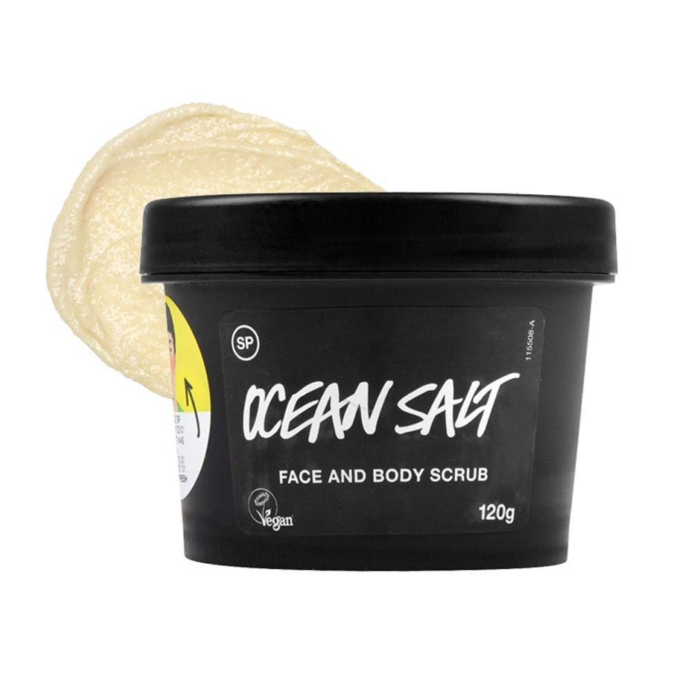 ラッシュオーシャンソルトセルフフリージャービングフェイス＆ボディスクラブ120g1個