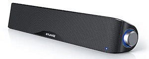 Nylavee PCスピーカー サウンドバー Bluetooth5.0 & AUX接続 六つのスピーカーユニット ステレオ 大音