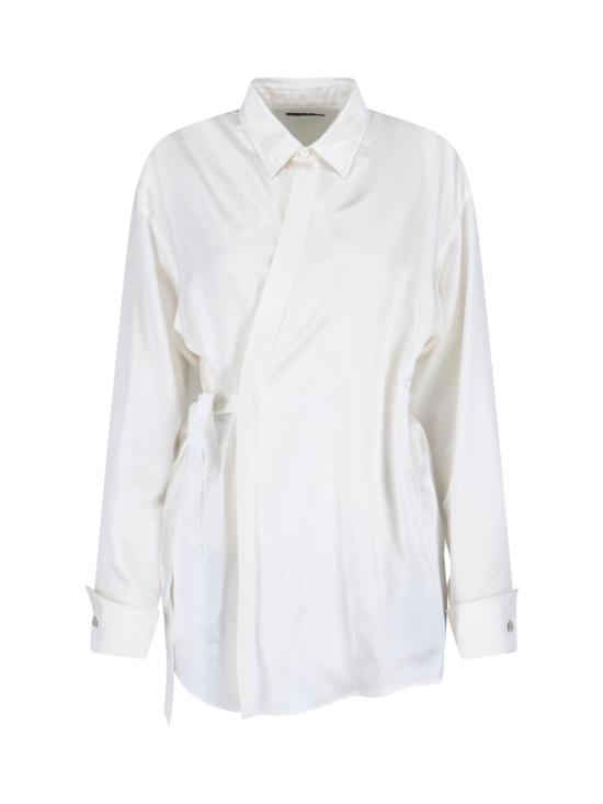 BALENCIAGA Women Shirts 857842 TTN14 9002 White