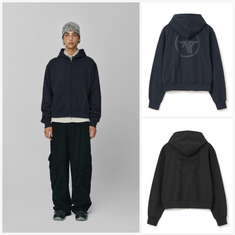 【MILLO ARCHIVE】25FW COEN SHORTNHOODIE ZIP UP : 2COLORS