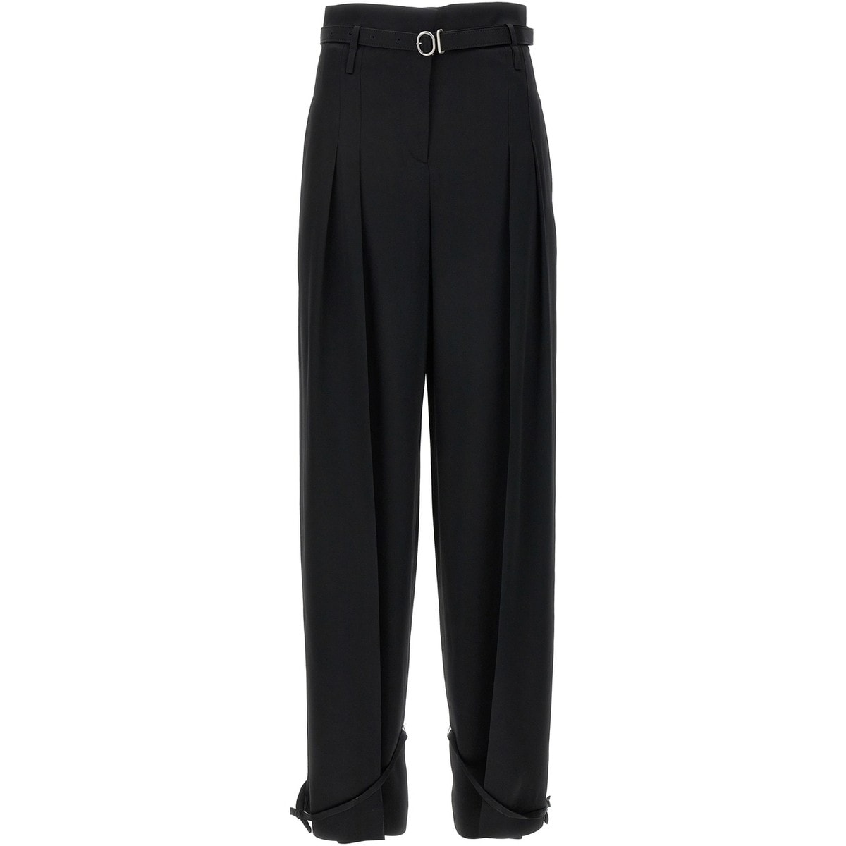 J02KA0214J76018001 ブラック 春夏2024 パンツ レディース ju