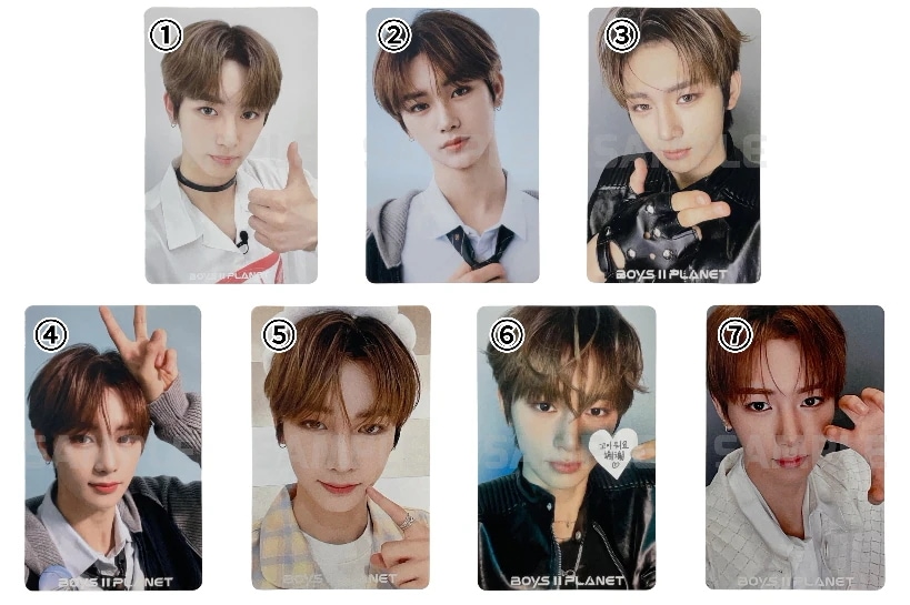 BOYS Ⅱ PLANET ボイプラ2 セルカ　トレカ　アンシン