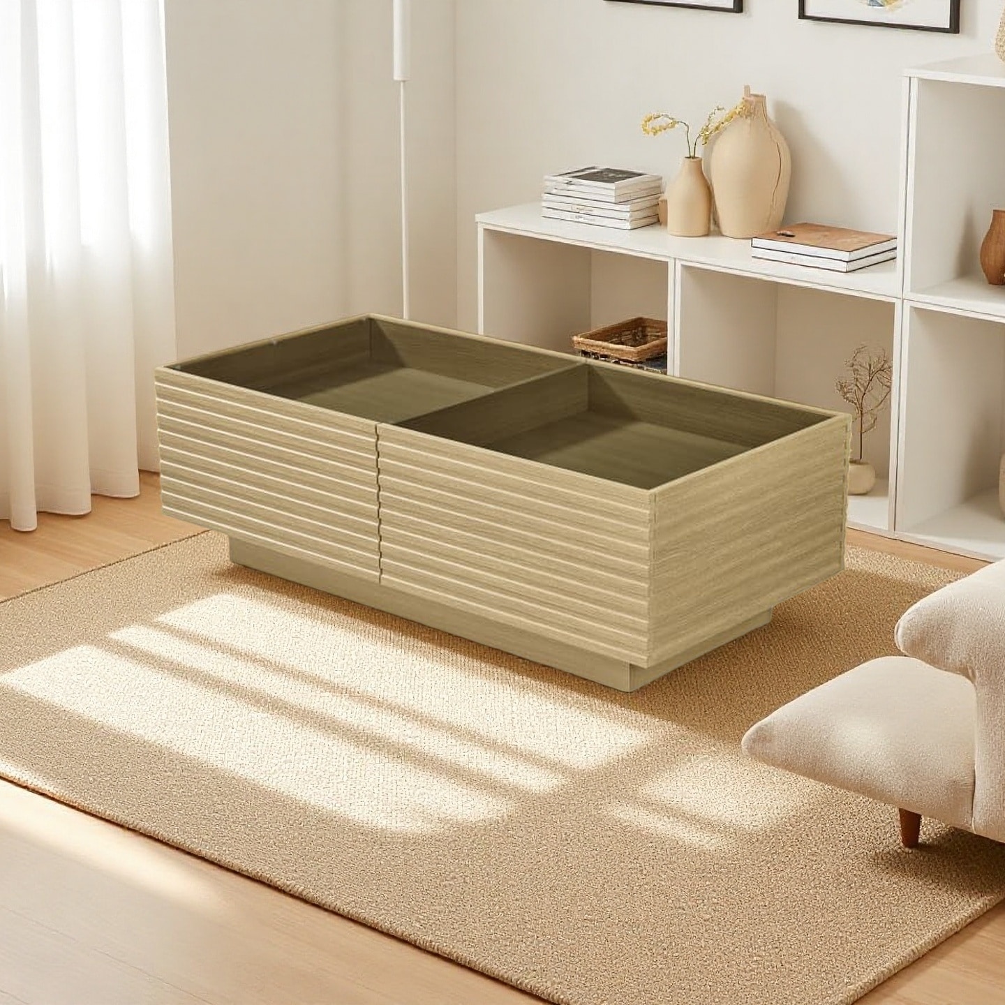 【国内即発】テーブル ローテーブル センターテーブル 収納 ガラス リビングテーブル 横長 ウォールナット リビング収納 インテリア モダン ブラックガラス 木目 インテリア 家具 北欧