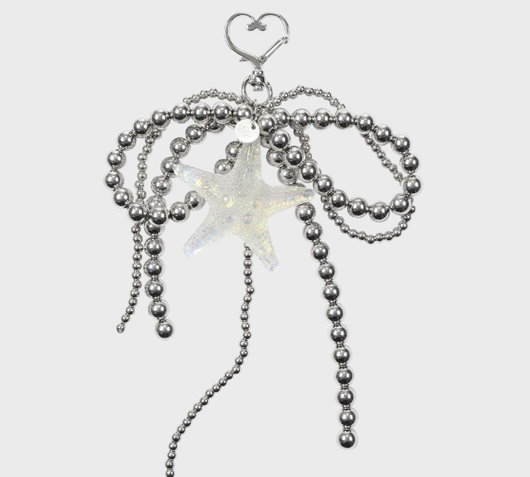 LOVE STARFISH BAG CHARM(METAL)