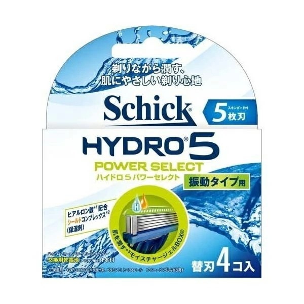 3個セット シック ハイドロ5 パワーセレクト 替刃 4個入3セット 5枚刃