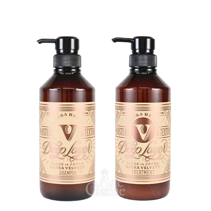 ExV シャンプー 500ml & トリートメント 470g セット 本体