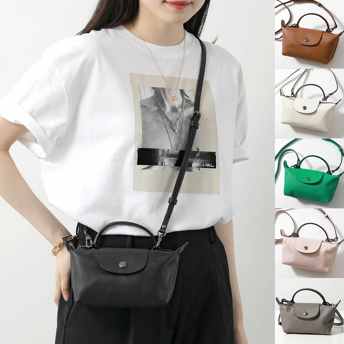 Longchamp ロンシャン ショルダーバッグ Le Pliage Xtra XS ル プリアージュ エクストラ 34205 987 レディース ポーチ ミニ クロスボディ