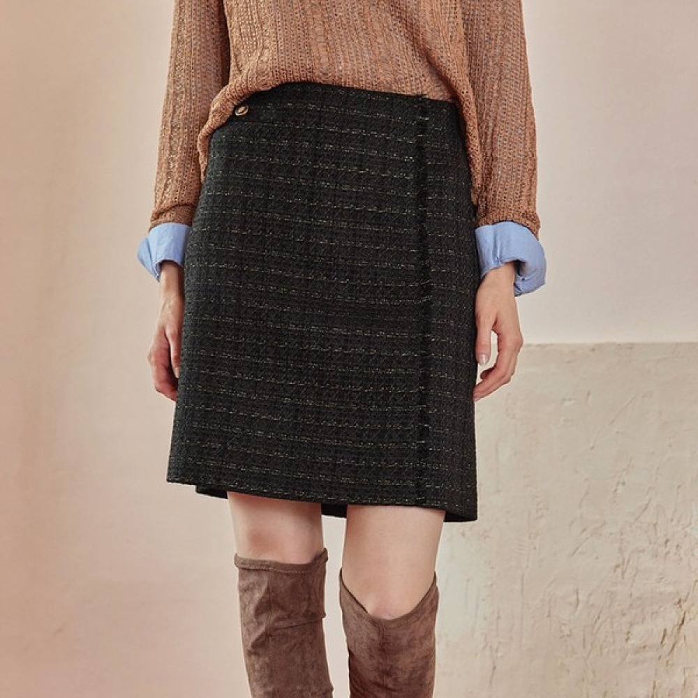 (リアーナニューヨーク) ヘリンボーンチェックウールスカート RPIWSK050 7,937円