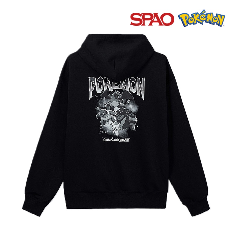 男女兼用 ポケットモンスター フードプルオーバー (S-XL)