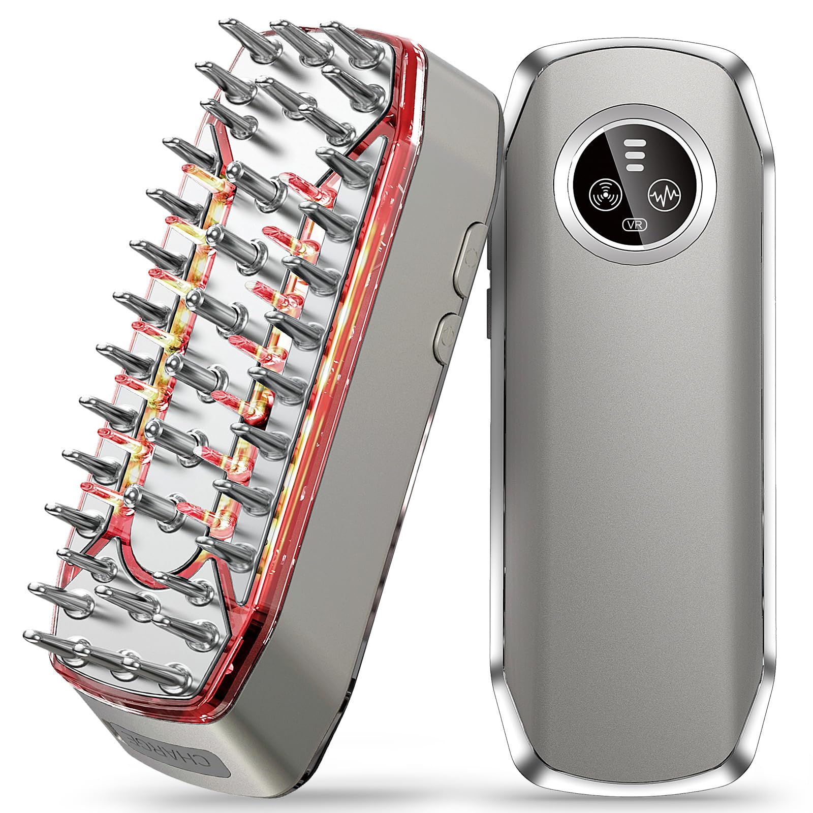 電気バリブラシ 電気ブラシ 美顔器 頭皮ケア ems 微電流 rf 軽量 頭筋 表情筋 Type-C充電式 1台多用 誕生日プレゼント母の日 ギフト 母親 女性 ギフト 日本語説明書付き