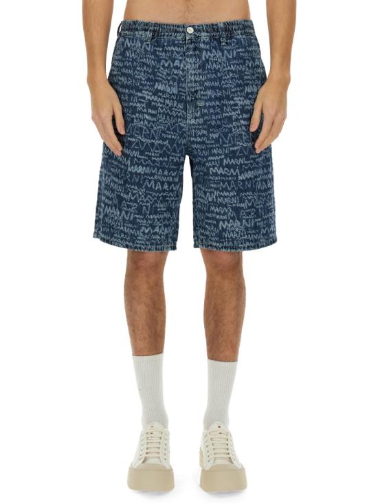 MARNI Men Shorts PUJU0070A0 USCX38LOB95 DENIM