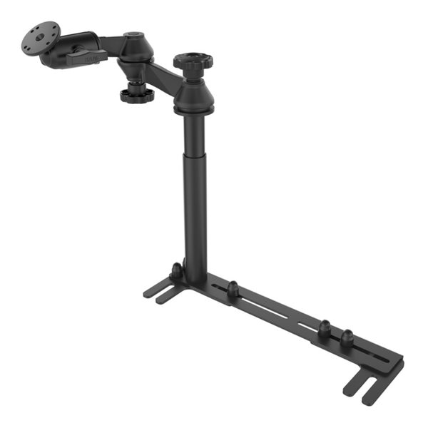 AMPSラウンドベース＆汎用車載マウントセット 左ハンドル車用 1.5インチボール RAM-VB-196-SW2