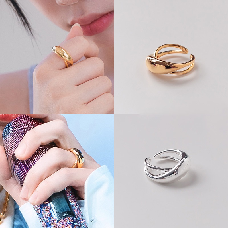 [925silver] BTS ジョングク着用/イリオン シルバーリングfreesize(10-14号) 防弾少年団ファッショ