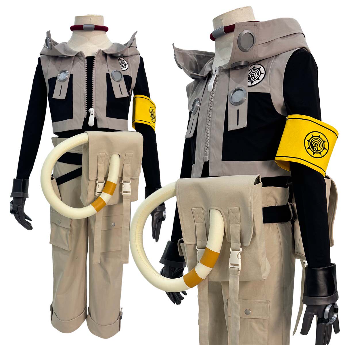 [2026 新作]HOLOUNCOSER ガチアクタ ルド コスプレ 衣装 バッグ付 フルセット C服 仮装 ハロウィン アニメ