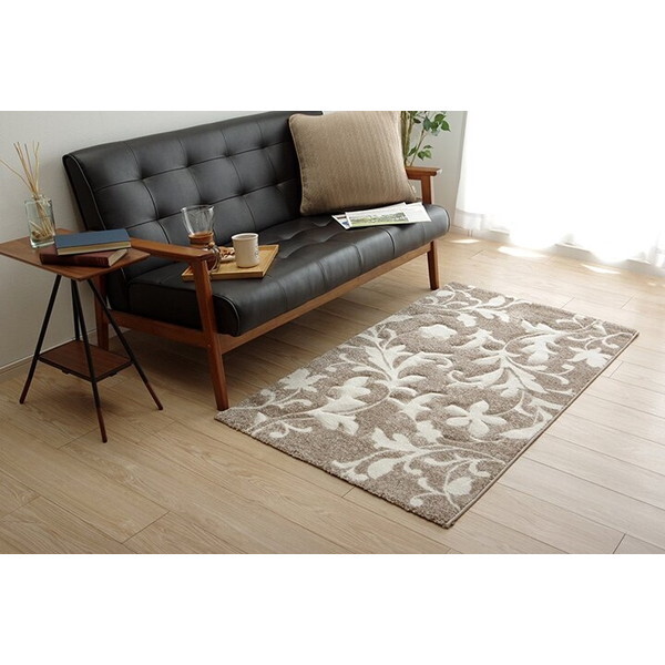 1320890020101 ネム BE 80×140 ベージュ ウィルトン織りカーペット メーカー直送