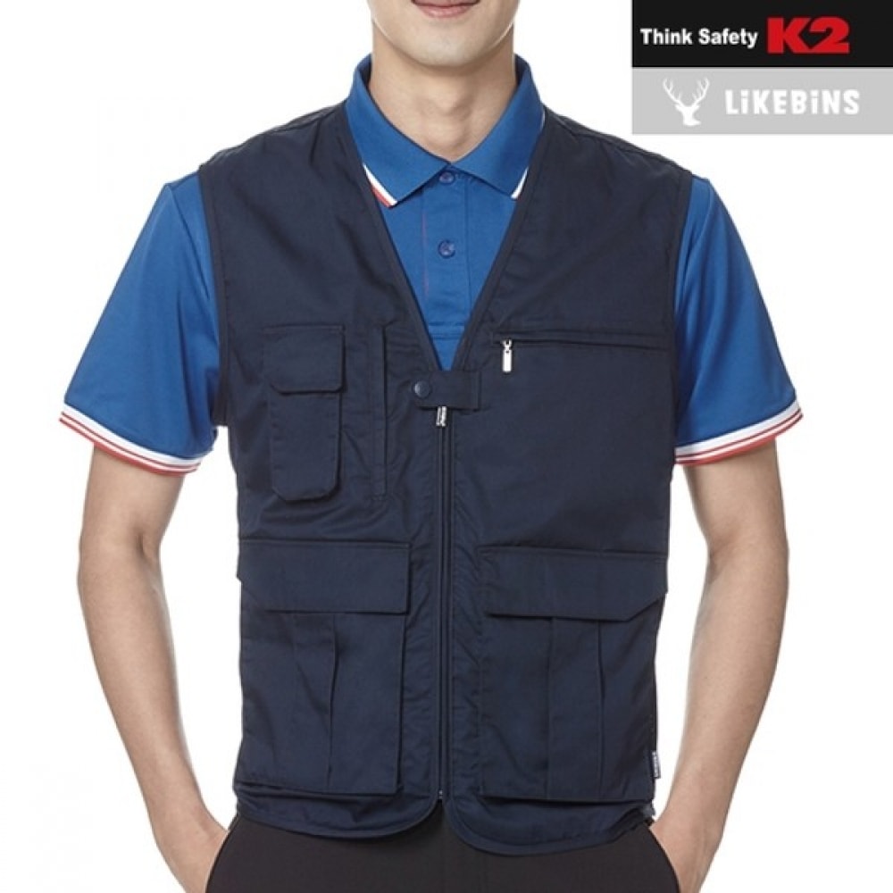 （K2セーフティ）K2セーフティーライクビーンLB2-601ベストワークウェア