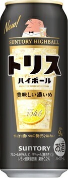 【送料無料】サントリー トリスハイボール おいしい濃いめ 500ml1ケース/24本【ご注文は2ケースまで1個口配送可能】