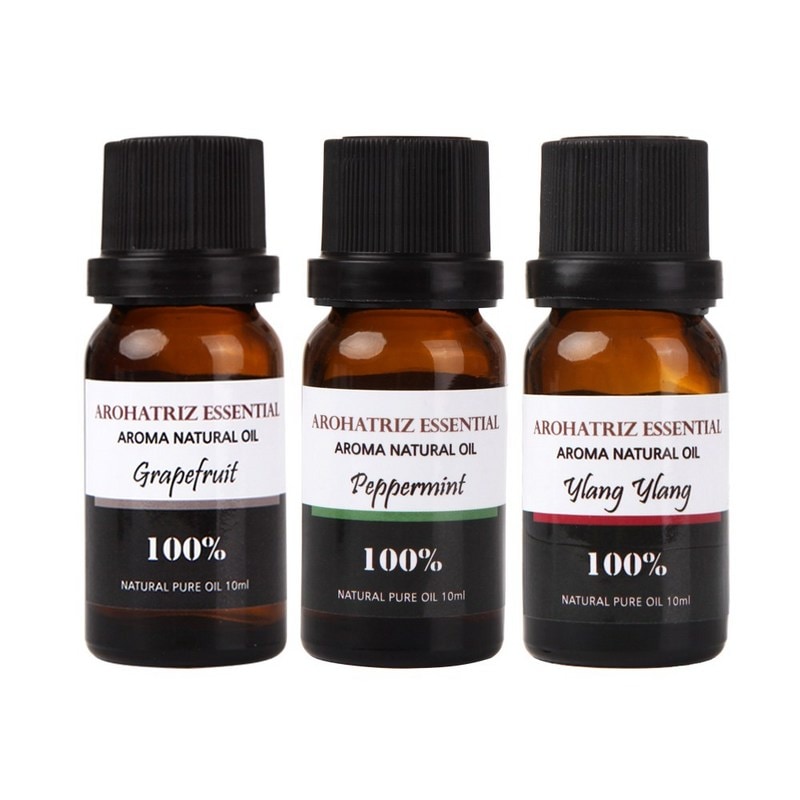 アロハトリーズ エッセンシャルオイル グレープフルーツ+ペパーミント+イランイラン10ml1セット