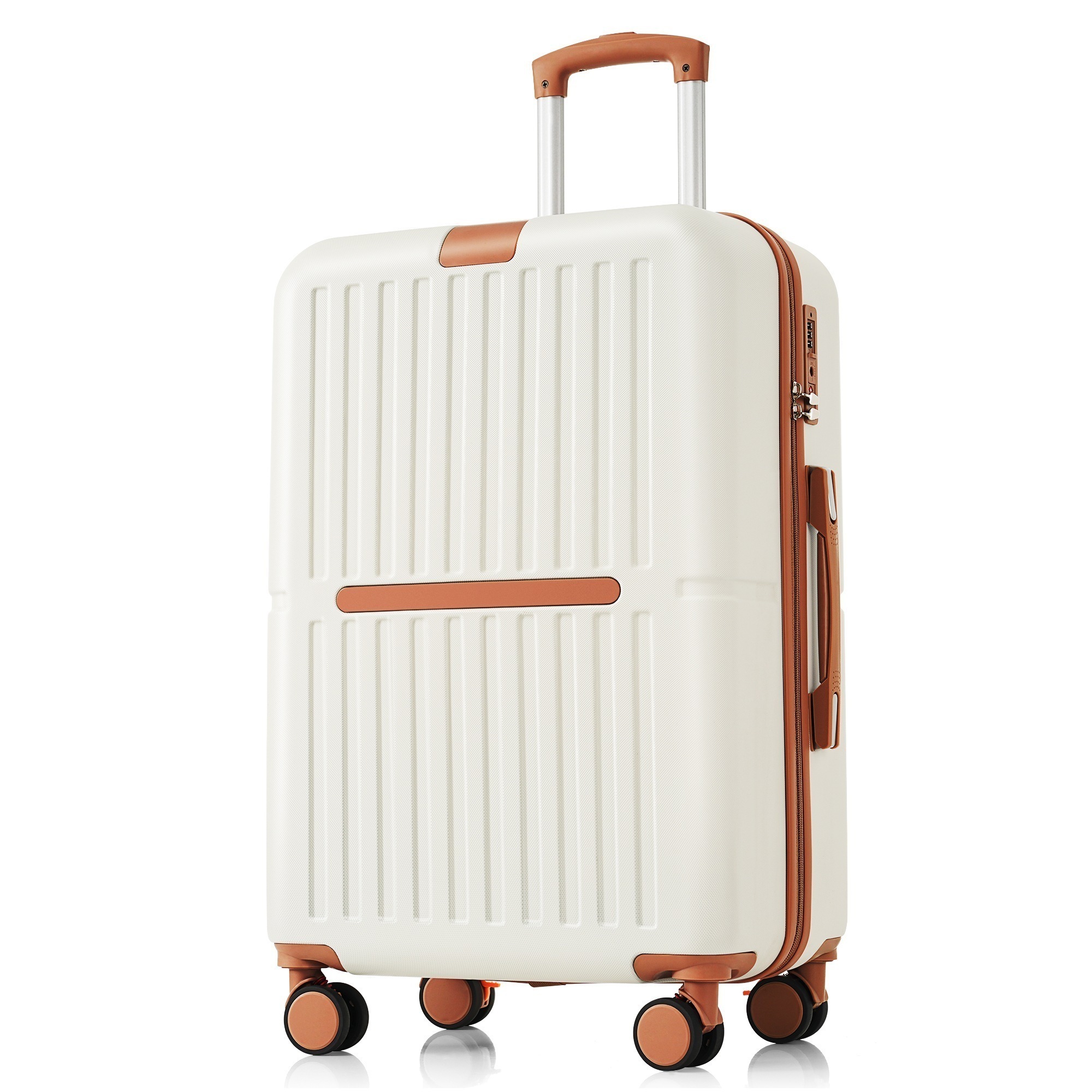 【2点購入で150OFF】【夏日限り激安SALE】スーツケース Mサイズ USBポート付き キャリーケース ストッパー付き カップホルダー付き フック式底足 3日~7日 大容量 超軽量 軽い おしゃれ