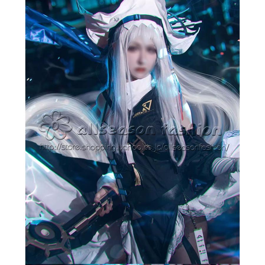 [数量限定]明日方舟 アークナイツ 夕 風 帰溟幽霊サメ コスプレ衣装 ウィッグ 靴道具 イベント パーティー コスチューム 変装