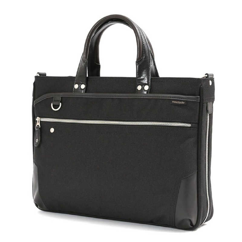 HARVEST　ブリーフバッグ moustache on time ブラック　JPF-2171