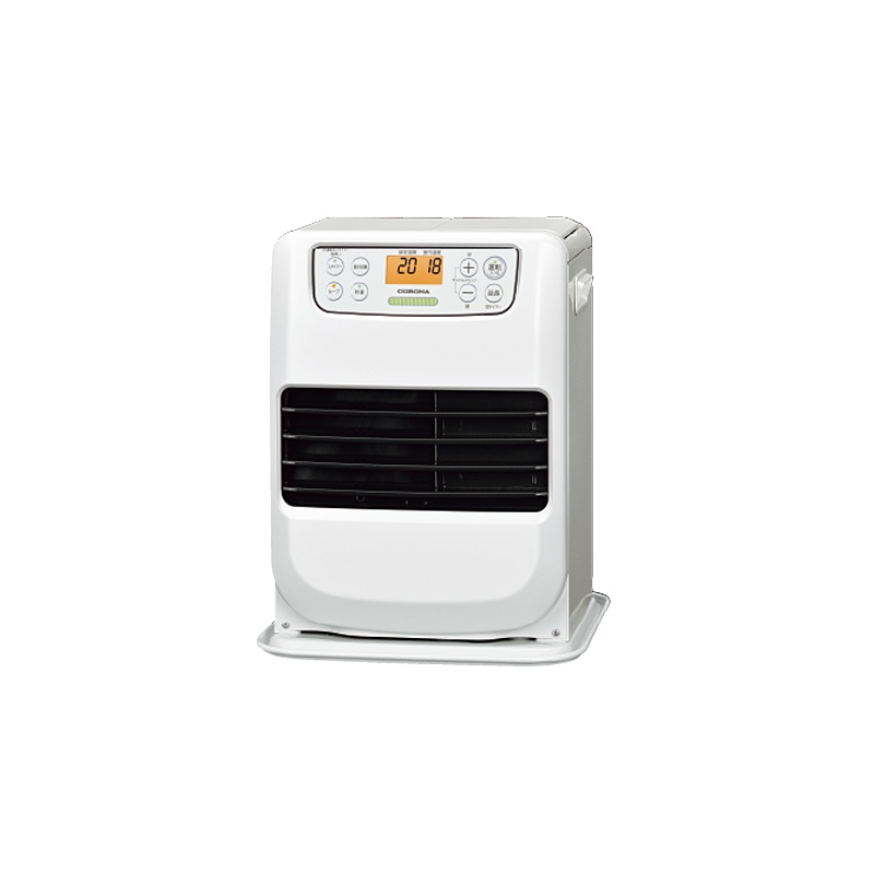コロナ CORONA FH-M2525Y(W) miniタイプ 石油ファンヒーター 主に7畳用 木造7畳・コンクリート9畳まで 2.50～0.66kW マットホワイト 2025年モデル