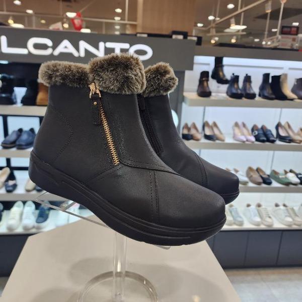 HC10 茶色のコンフォート内皮の毛皮のアンクルブーツ LCWA68U54C85 (43184422)