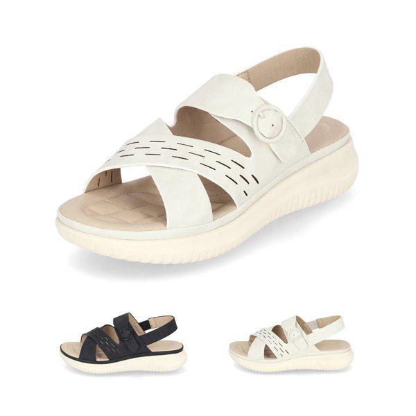 [シークレット特価] マッツ 女性 軽量 カジュアル サンダル 3.5cm LCWW36M326