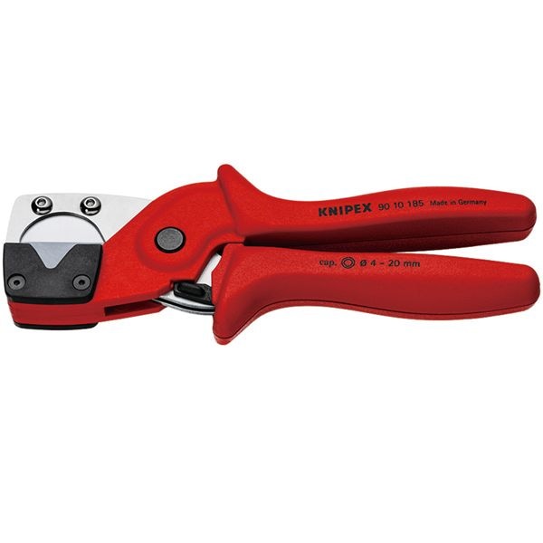 KNIPEX クニペックス パイプカッター 多層管/空圧式ホース用 グラスファイバー強化プラスチック 全長185mm 9010-185