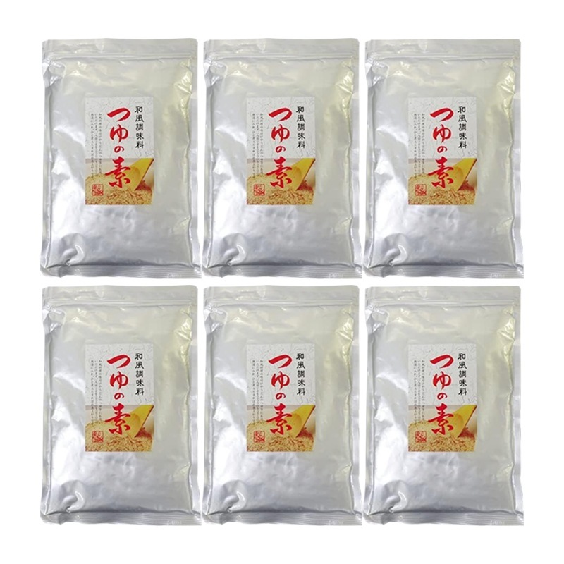 つゆの素 450g 6袋セット 和風調味料 だし だしの素